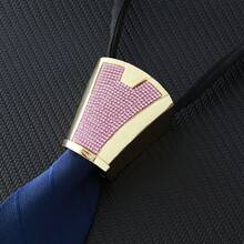 1pc Versatile Tie Clip, Luxury Shiny Multicolor Tie Accessories, Suitable For Men's Daily Wear, Elegant Rhinestone Tie Clip - Diamond Tie Buckle - View 22