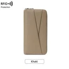 FOREVER MIYIN Women's Long RFID Anti-Theft Phone Wallet, Full Zipper Large Capacity Clutch, Multiple Card Slots + Bill Compartment, Compatible With Smartphones, Suitable For Daily Use And Travel - Multicolor - View 13