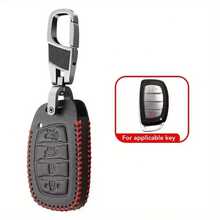 Car Remote Cover Tucson Santa Fe Rena Elantra Creta Ix35 Ix45 I10 I30 I40 Accessories - one-size - View 5