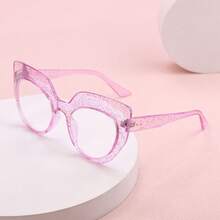 2Pcs Oversized Reading Glasses, Shiny Frame Design With Premium Metal Hinges, Suitable For Women's Daily Reading - White - View 4