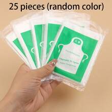 80pcs Disposable Aprons For Kids, Painting Aprons, Cooking Aprons, Art Aprons, Suitable For Children Aged 4-10, Ideal For School Activities, Birthday Parties And Art Projects - Multicolor - View 11