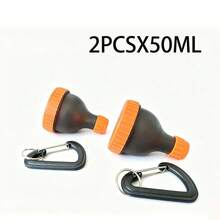 2pcs Protein Powder Portable Container Funnel - Mini Funnel With Keychain And Key Ring, Water Bottle Funnel, Suitable For Water Bottles And Shaker Cups - Multicolor - View 11