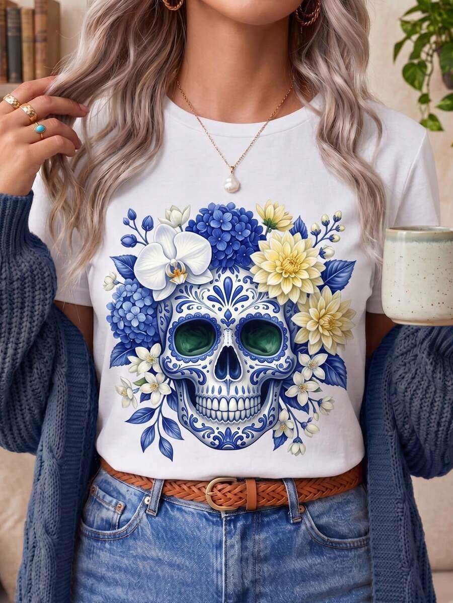 Women T-Shirts - White - View 1
