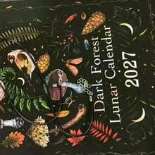 2027 Deep Forest Calendar, 2027 Lunar Calendar Colorful Ink Wash Wall Hanging Calendar, Home And Office Decoration Gift, Christmas And New Year Family Gift - Multiple Styles - View 3