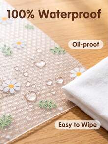 4/8/12pcs Waterproof Small Refrigerator Mat - Moisture-Proof, Non-Slip, Washable And Reusable, EVA Material, Novel Lemon Pattern, Suitable For Small Refrigerators And Kitchen Decor, Refrigerator Mat, Drawer Mat, Shoe Cabinet Mat, Cabinet Mat - View 5