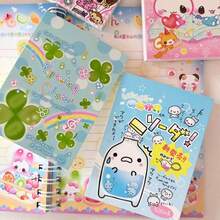 280 Sheets Cute Vintage Cartoon Sticky Notes, Japanese Y2K Girl Rabbit Bottle Pattern Memo Pads, Aesthetic Decorative Stationery Note Paper, Suitable For Scrapbooking And Journaling, Back To School Essentials, Back To School Gift - one-size - View 4
