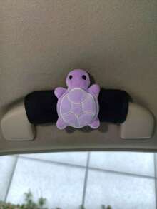 Cute Turtle Plush Car Roof Handle Cover Soft Grip Handle Protector Interior Decoration Accessory - Multicolor - View 5