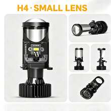 Heyword 2pcs Y6D Lens H4 LED Headlights Universal 12V Car Lights High Beam Integrated Y7 Type Universal Bulbs Suitable For Cars & Motorcycles - Y7 - View 8