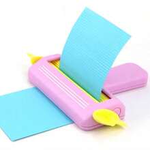 1pc Random Mixed Color Paper Edge Trimmer, Suitable For Handmade Crafts, Perfect For Cutting Aluminum Foil, Cardboard And Wax Paper - A - View 4