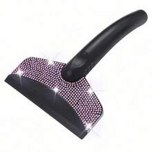 1pc Car Diamond-Inlaid Snow Shovel, Vehicle-Mounted Snow Removal Tool, Car Cleaning - A - View 14