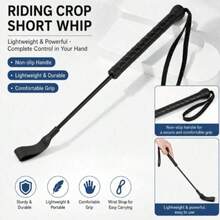1pc Outdoor Horse Training Whip, Suitable For Beginner Horse Riding Training - Multicolor - View 2