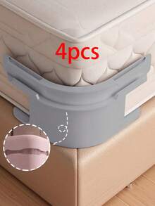 8pcs Bed Sheet Fasteners, Invisible Bed Sheet Anti-Slip Clips, Bed Sheet Anti-Wrinkle Fixing Clips, Suitable For Home And Hotel Bed Sheet Fixing - Multicolor - View 14