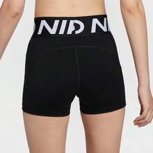 Nike Pro Sculpt Women's High-Waisted 3" Biker Shorts - Black - View 3