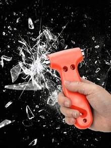 2-In-1 Emergency Escape Hammer And Cutter, Suitable For Car Window Escape, Fire, And Rescue (Random Style Delivery) - Hammer - View 10