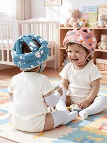 1pc Baby Crawling & Walking Helmet, Soft Baby Head Protection Cover, Adjustable Breathable Sweat-Proof, Suitable For Crawling And Walking Stages - Baby Head Hat - View 1
