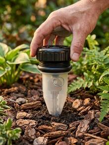1pc Sprinkler Head Hidden Key Box, Outdoor Plastic Fake Sprinkler Secret Key Storage, Lawn Yard Misleading Hiding Box, Ground Inserted Camouflage Cash Storage Box, Garden Landscape Hidden Money Storage Box - Multi-color (Random) - View 7