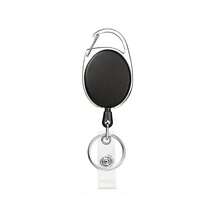 1pc High-Quality Retractable Badge Holder, 360° Rotating, With Belt/Carabiner, Built-In Nylon Cord, Key Ring, Snap Button And PVC Lanyard - Perfect For Organizing Multiple IDs, Cards, Tickets And Cash. Car Accessory, Cute Gothic Y2K Halloween Accessory, Teacher's Day Gift. - Multicolor - View 16