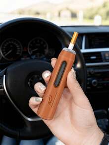 Portable Car Ashtray - Windproof, Leak-Proof Cigarette Ash Holder - Cup-Shaped Design, Fits Cup Holder - Keeps Car Interior Clean And Odor-Free, Convenient To Carry - A - View 16