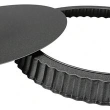 Tart And Quiche Baking Pan, 22 Cm, Fitted With Removable Lifting Base, Non‑Stick Surface, Baking Container For Fruit Cakes And Savoury Baked Creations - View 8