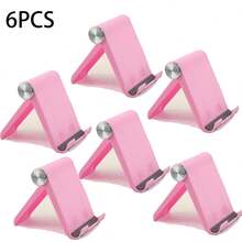6/3/1pc Foldable Portable Phone Stand, Adjustable Desktop Phone Tablet Universal Holder, Lightweight & Compact (Pocket-Sized), Anti-Slip & Stable, Suitable For Office, Home, Travel And Study Desk, Back To School/New Year Gift - Multiple Styles - View 10