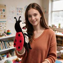1pc Cute Insect Children's Hand Puppet - Perfect Birthday Gift And Role Play Prop - Multicolor - View 8