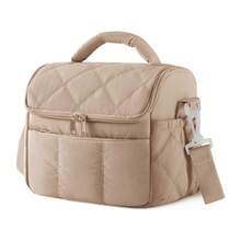 6L Cute Portable Nylon Lunch Shoulder Bag, Reusable, Multi-Functional Insulated Leak-Proof Lunch Bag For Women - Multicolor - View 9