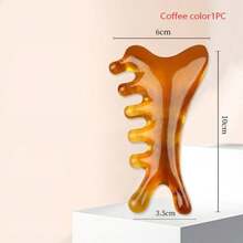 1 chiếc lược massage bằng nhựa resin, dụng cụ thư giãn da đầu/cổ, lược Gua Sha da đầu, lược massage đầu, dụng cụ massage đầu cầm tay đa năng, dụng cụ massage Gua Sha, massage nâng cơ mặt, dụng cụ thư giãn massage mắt, dụng cụ massage thư giãn sâu, massage huyệt vị và điểm kích hoạt - Lược massage - Xem 11