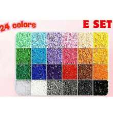 24 Colors Perler Beads Set (2.6mm), Includes Pegboard, Tweezers, Storage Box, Tray, 3D Pixel Art Handmade Beads, Suitable For DIY Jewelry, Pixel Art, Handmade Decoration And Creative Projects - Multicolor - View 11