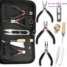 1/3/8pcs Jewelry Making Tools, Jewelry Pliers, Jump Ring Opener, Awl, Ruler, Ring Mandrel, Tweezers, For Jewelry Repair And Jewelry Making, Optional - Tool Set - View 10
