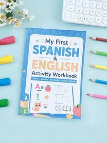Toddler English Enlightenment A5 Workbook Read Sentences Circle Pictures Animal & Transportation Cognition Matching Activity Book Student Back To School Learning Supplies Teacher Reward Small Gift - Multicolor - View 11