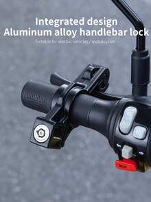 TOSUOD Handlebar Brake Anti-Theft Lock, Universal Handlebar Lock For Bicycle, Motorcycle, Electric Scooter, 1 Lock With 2 Keys, Dual Protection For Handlebar Brake, Strong Anti-Pry, Easy Installation, Parking Anti-Theft Accessories For Various Commuter Vehicles - Multicolor - View 10