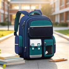 Ransel Penyangga Punggung Ergonomis Baru 2026, Ransel Kapasitas Besar Klasik Modis Minimalis Serbaguna, Ransel Kartun Lucu, Cocok Untuk Liburan, Sekolah, Sebagai Hadiah Untuk Keluarga Dan Teman - MultiWarna - View 8