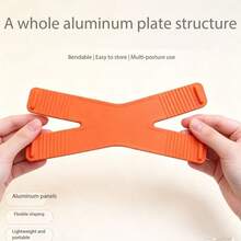 Silicone Phone Stand Foldable Portable Multi-Function Gadget Creative Flexible Folding Convenient X-Shaped Silicone Phone Stand Foldable Portable Multi-Function Gadget Creative Flexible Folding Convenient - View 12