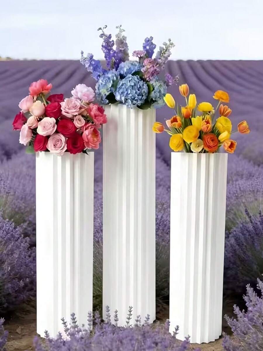 Latest Handmade Thickened Foldable Roman Column, Suitable For Weddings, Parties, Gatherings, Various Event Venues, New Size, Arbitrary Combination, Paper Folding Roman Column - Suitable For Weddings - Birthday Parties - Home Decor - Graduation Ceremonies, Easy To Carry