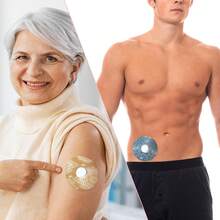 1 Set - 2/9 Waterproof Sensor Cover, Suitable For Libre 2 Adhesive Patch, Breathable Mandala Floral Pre-Cut Cover Sticker, Continuous Protection For Glucose Monitoring - View 6