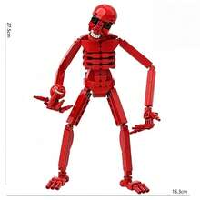 310pcs New World Verity Monster Figure Building Blocks, DIY Assembly Block Model, Desktop Ornament Collectible, Creative Halloween Gift For Hobbyists - Multicolor - View 7