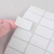 Self-Adhesive Labels, Multiple Sizes Handwritten Self-Stick Blank Labels, Product Price Labels, Food Date Labels, Storage Box Labels, Daily Office Differentiated Classification Label Stickers - View 6