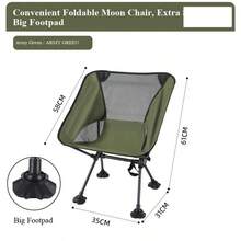 Outdoor Portable Breathable Folding Chair, Ultra-Light Beach Chair, Frog Leg Folding Chair, Anti-Collapse Leisure Chair, Suitable For Hiking, Climbing, Beach, Camping - D - View 10