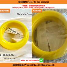 1pc Vintage Asymmetrical Resin Bracelet With Sparkle, Non-Electroplated Handmade Contrast Color Design, Suitable For Music Festivals, Parties, And Daily Wear - Multicolor - View 11