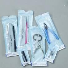 10Pcs Self‑Sealing Sterilization Pouches, Disposable Cleaning Sterilization Bags For Steel Nail Tools, Nail Tech Supplies - Multicolor - View 5