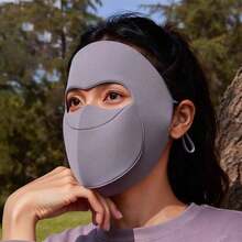 MESHUOKAI Women's Adult Winter Full Coverage Warm Face Mask, Flip-Up Mouth Design For Drinking, Windproof And Cold-Resistant Reusable Mask, Suitable For Cycling And Hiking - Multicolor - View 5