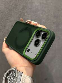 VOUVI Diamond Lens Frosted Shockproof Case Compatible With IPhone 18 17 16 15 14 13 12 11 Pro Max Phone Cover Compatible With 17 Air 16 15 14 Plus Phone Accessories Advanced Male And Female Phone Cases - Dark Green - View 32