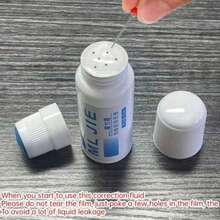 20ml Thermal Correction Fluid, Pen-Style Design, Suitable For Marking And Covering Waybills, Receipts, Addresses And Other Information, Simple And Practical, Suitable For Home And Transportation Use., Back To School - A - View 10