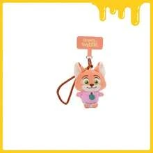 MINISO Disney Zootopia Nick Wilde 包包吊飾鑰匙圈，可愛角色掛飾，適用於手提包、背包、錢包，生日與聖誕禮物 - 尼克.懷爾德 粉紅色襯衫 - 查看 7