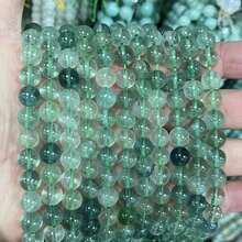 15" Natural Rainbow Fluorite Round Beads 4-12mm, DIY Jewelry Accessories, Healing Gemstone For Chakra Balance, Loose Beads For Bracelet Necklace Making - Multicolor - View 3