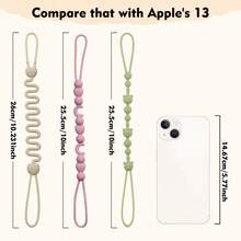 1pc Universal Baby Bottle Anti-Loss Lanyard, Silicone Anti-Drop Strap With Clip, Baby Feeding Bottle Anti-Drop Accessory - Multicolor - View 3