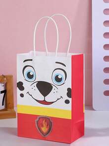 12Pcs/Set Paw Patrol New Theme Party Gift Bags, Birthday Party Decorations, Gift Packaging Bags, Paper Bags,Suitable For Birthday, Halloween, Christmas And New Year PartySupplies, Also A Perfect Choice For Thanksgiving - Multicolor - View 10