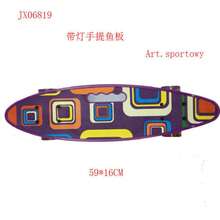 (Non-Electric)SKATEBOARD/59*16CM Fish Board Plastic Stand, - Multicolor - View 12