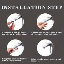 1pc Faucet Aerator Wrench, Multi-Purpose Faucet Aerator Key, 6 Sizes 16/18/20/22/24/28mm, Sink Aerator Removal Tool, Suitable For Kitchen Bathroom Faucet Parts Repair Wrench - 1pc - View 12