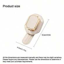 1pc Car Fashion Glasses Holder Premium Design Unisex Car Interior Sun Visor Storage Clip Fashion Glasses Storage Rack - A - View 8